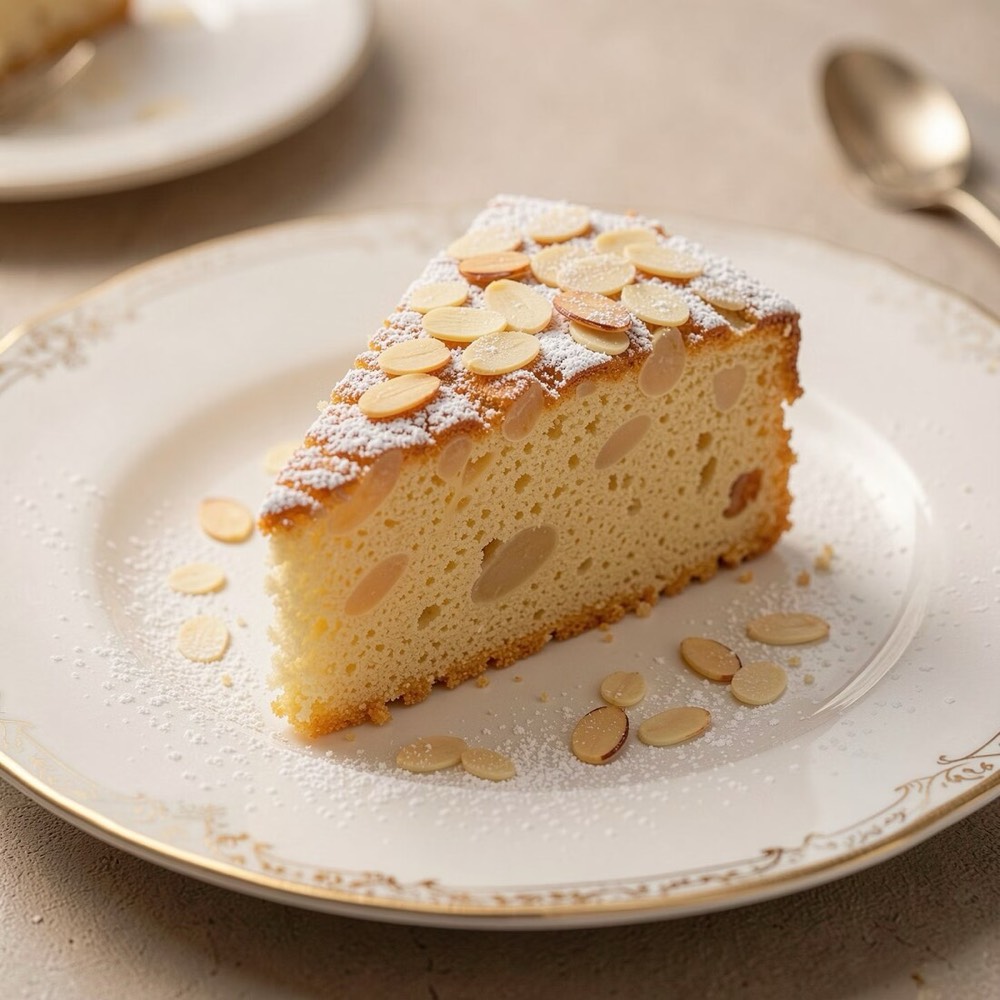 Light Almond Sponge Cake